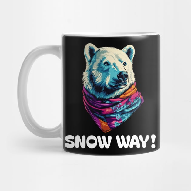 Snow Way: Arctic Chic Polar Bear Cool by Steve
